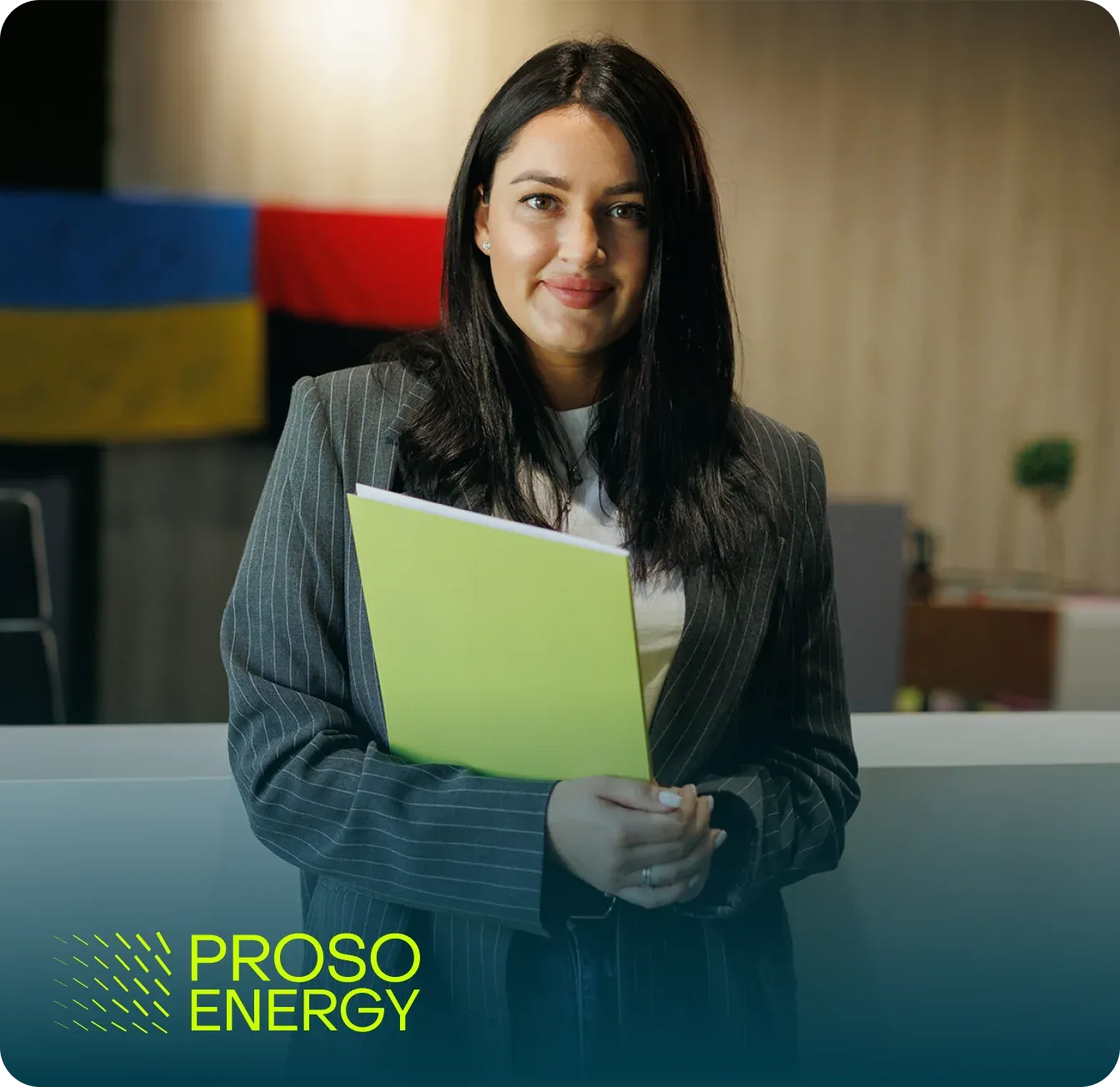 Proso Energy - Членкиня команди в офісі з паперами